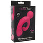 BodyWand Triple Play Threeplay Pro Rabbit Vibe