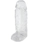 TitanMen 6 Inch Cock Sleeve with Ball Strap in Clear