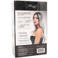 Hillary Straight Wig in Silver & Black