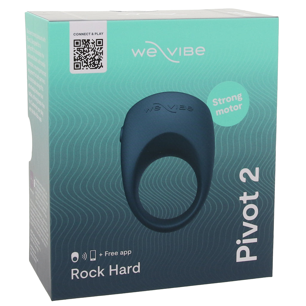We-Vibe Pivot 2 Rock Hard App Ring PinkCherry We-Vibe Pivot 2 Rock Hard App Ring PinkCherry