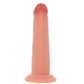 RealRock 6 Inch Dual Density Sliding Skin Dildo in Light