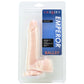Emperor 6 Inch Ballsy Suction Dildo in Light