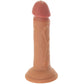 King Cock Elite Dual Density 7 Inch Silicone Cock in Brown