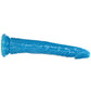 RealRock Glow In The Dark 11 Inch Slim Dildo in Blue