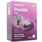 Satisfyer Double Joy Partner Vibe in Violet
