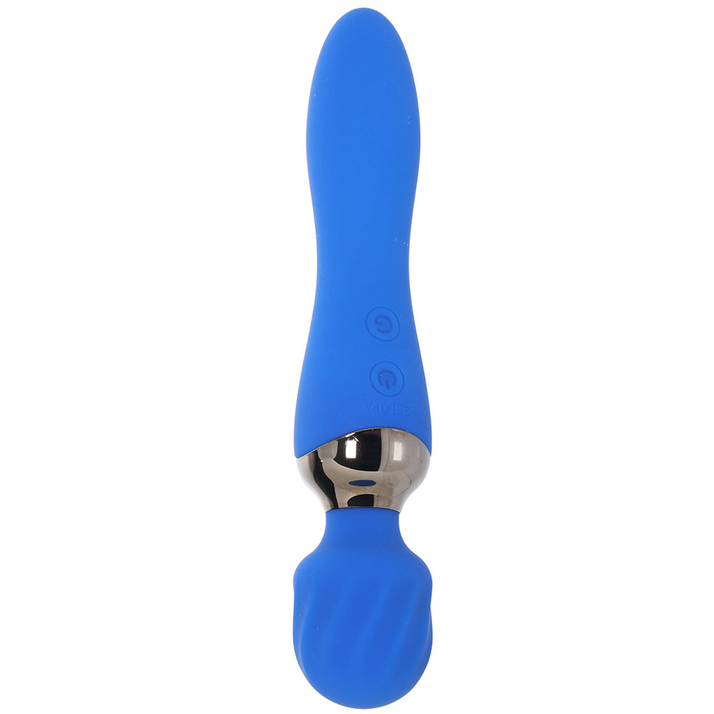 Selopa Blue Belle Wand Vibe PinkCherry Selopa Blue Belle Wand Vibe PinkCherry