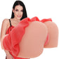 Angela White Mini Skirt Pussy & Anus Masturbator