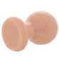 The Classic Large Round Butt Plug in Cream