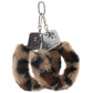Furry Hand Cuffs in Leopard