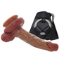 Master Series 9 Inch Silicone Dildo with Harness