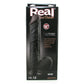 Real Feel Deluxe 12 Inch Vibrating Wall Banger Dildo in Bla