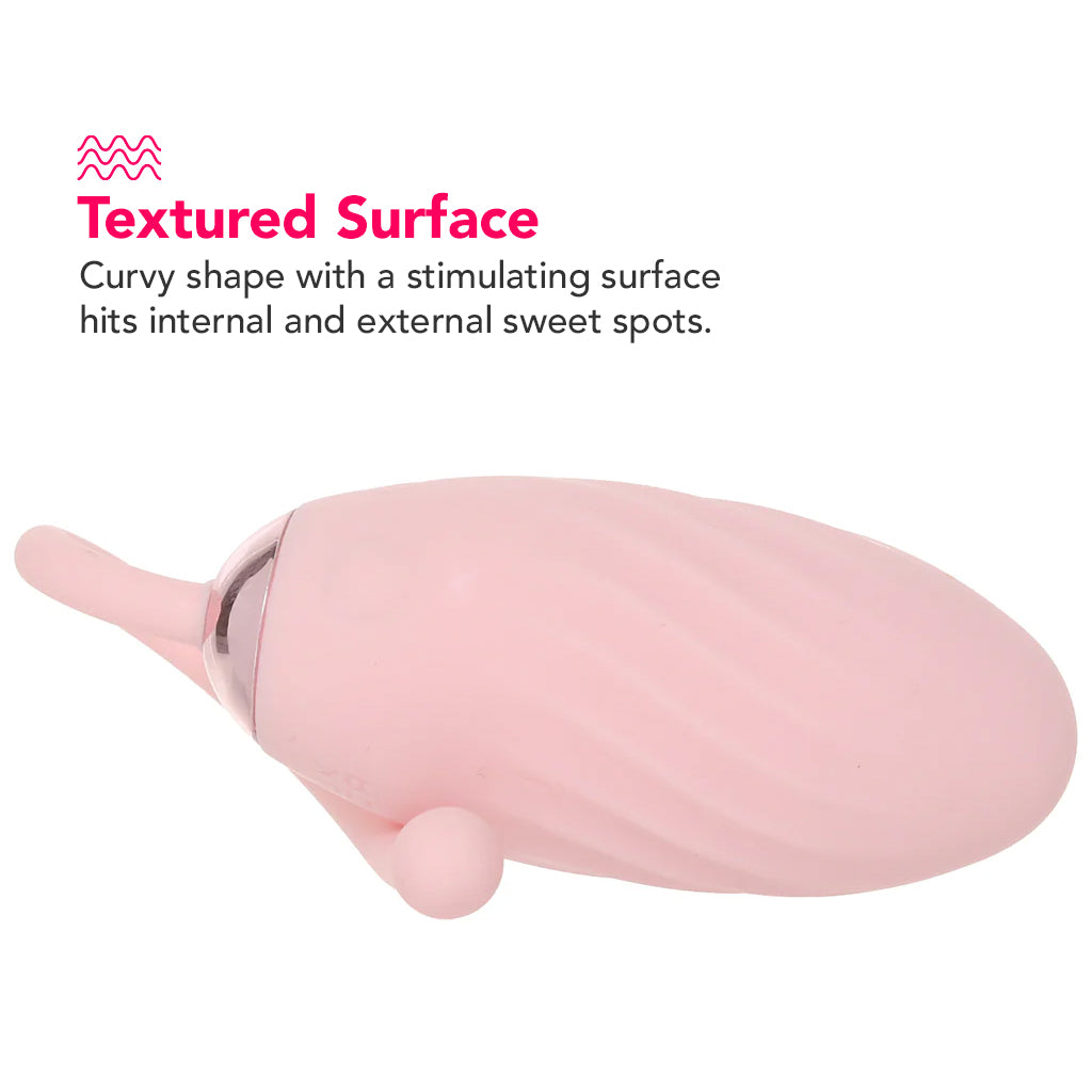Loveline Flicit Remote Egg Vibe PinkCherry Loveline Flicit Remote Egg Vibe PinkCherry