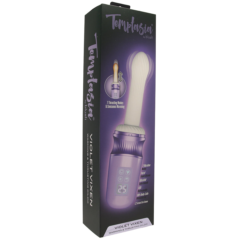 Temptasia Violet Vixen Thrusting Vibe PinkCherry Temptasia Violet Vixen Thrusting Vibe PinkCherry