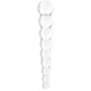 Clarity Elysian Pearls Beaded Glass Dildo