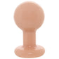 The Classic Medium Round Butt Plug in Cream