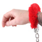 WhipSmart Classic Furry Cuffs in Red