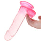 King Cock 7 Inch Ballsy Dildo in Pink