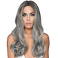 Celeste Curly Wig in Silver & Ash