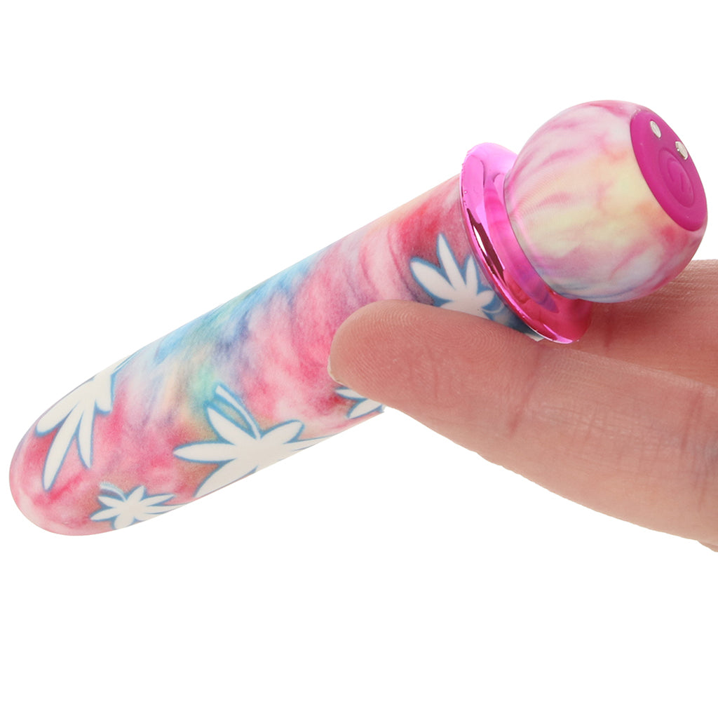 Jaguar 420 Fiercely Powerful Mini Vibe in Tie-Dye PinkCherry Jaguar 420 Fiercely Powerful Mini Vibe in Tie-Dye PinkCherry