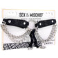 Sex & Mischief Chain Lace Garters