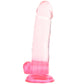 King Cock 7 Inch Ballsy Dildo in Pink