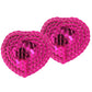 Nipple Couture Pink Sequin Heart Covers
