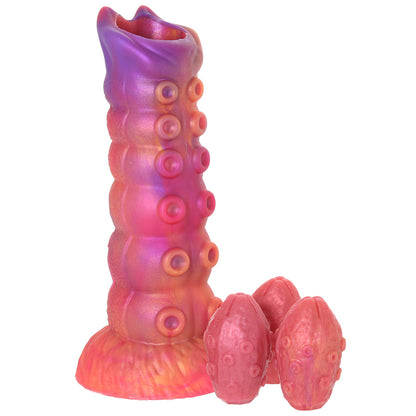 Creature Cocks Nymphoid Ovipositor Dildo and Eggs PinkCherry Creature Cocks Nymphoid Ovipositor Dildo and Eggs PinkCherry