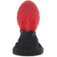 Creature Cocks Eye of the Dragon Silicone Plug in Red
