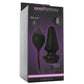 Anal Fantasy Inflatable Silicone Anal Plug in Black