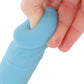 Declan 6.5 Inch Silicone Dildo in Blue