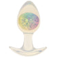 Glams Cosmic Rainbow Butt Plug in Medium