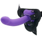 b-Vibe Vibrating Curved Strap-On Set
