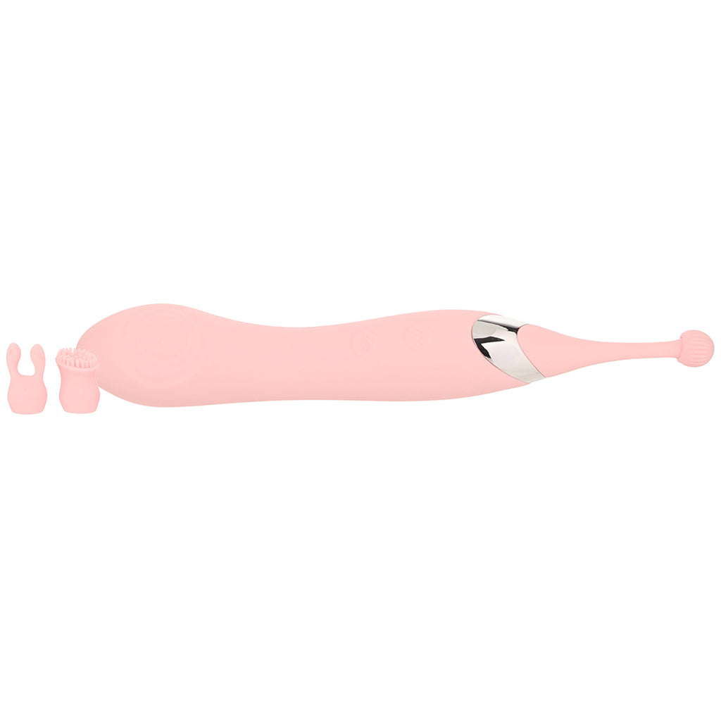 Clit-Tastic Double Sided Teaser with Attachments PinkCherry Clit-Tastic Double Sided Teaser with Attachments PinkCherry