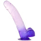 King Cock 9 Inch Ballsy Dildo in Purple