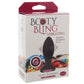 Booty Bling 3 Inch Jeweled Vibrating Butt Plug in Pink