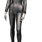 Radiance Crotchless Full Black Body Suit XL