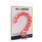 S&M Peaches 'n CreaMe Silicone Anal Beads