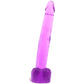 Size Queen 12 Inch Jelly Dildo in Purple