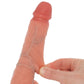 RealRock 7 Inch Dual Density Ballsy Thrusting Dildo