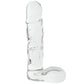 Clarity Seraphic Opus Realistic Ballsy Glass Dildo
