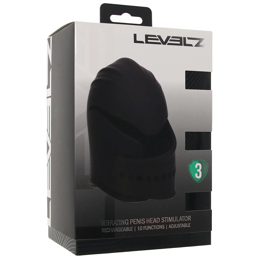 LEVELZ Wearable Vibrating Penis Head Stimulator PinkCherry LEVELZ Wearable Vibrating Penis Head Stimulator PinkCherry