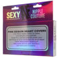 Nipple Couture Pink Sequin Heart Covers