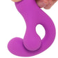 Bang! Gyro Silicone Rabbit Vibe in Purple
