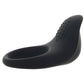 Bang! Vibrating Silicone Cock Ring in Black