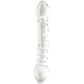 Clarity Celestial Bliss Swirly Glass Dildo