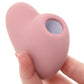 Satisfyer Cutie Heart Air Pulse Stimulator in Light Red