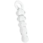 Clarity Hera's Tryst Beaded Glass Dildo