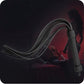 Temptasia Ardor Silicone Flogger in Black