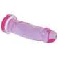 Crystal Jellies 7 Inch Realistic Dildo in Purple