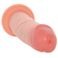RealRock 7 Inch Dual Density Sliding Skin Dildo in Light